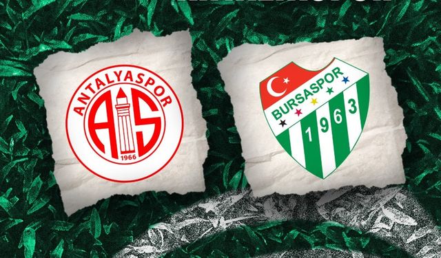 Bursaspor’un kupadaki rakibi Antalyaspor