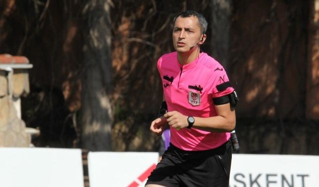 Bursaspor’un Mersin maçını Turhan Beyke yönetecek