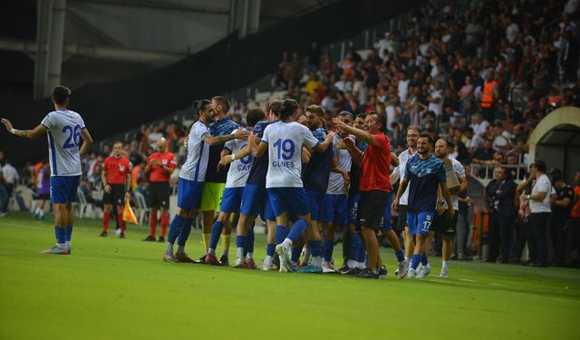 Bursa Yıldırımspor Karşıyaka’yı deplasmanda eledi