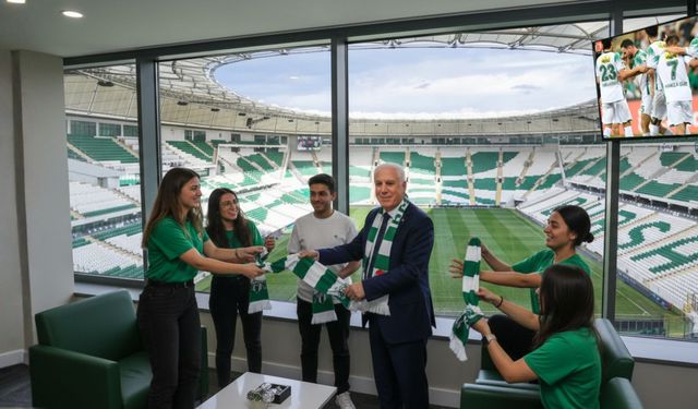 Gençler ile Yeşil Beyaz Buluşmalar projesi tribünleri buluşturuyor