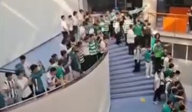 Otomotiv Lisesi Bursaspor formalarıyla yeşil-beyaz şölene dönüştü