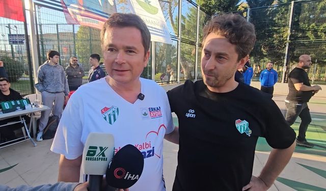 Osmangazide Bursaspor temalı basketbol sahası açıldı