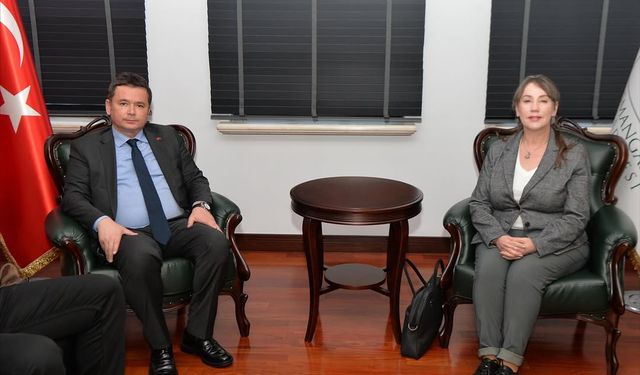 Erkan Aydın, Avrupa temsilcilerini Osmangazi’de ağırladı