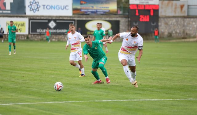 Kestel Çilekspor 5 dakikada teslim oldu