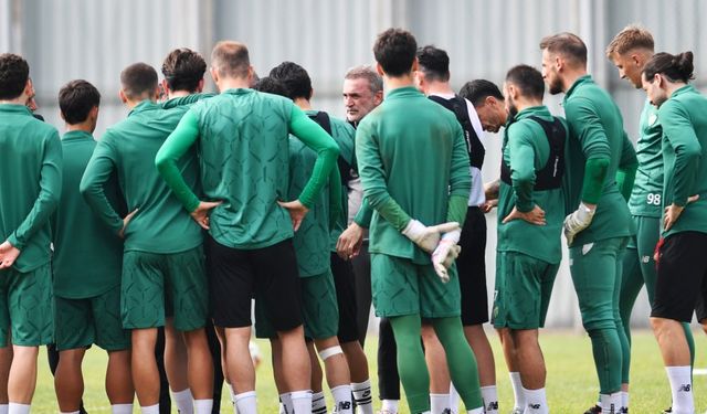 Bursaspor, Muşspor maçı hazırlıklarını sürdürüyor