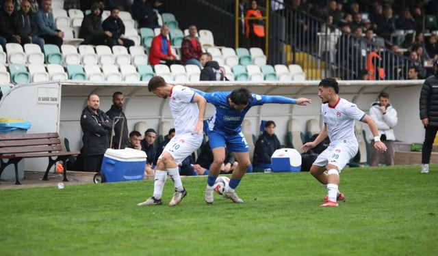 Yıldırımspor evinde liderlik koltuğunu bıraktı