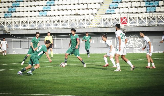Bursaspor hazırlık maçında Nilüfer FK’yı 5-2 mağlup etti