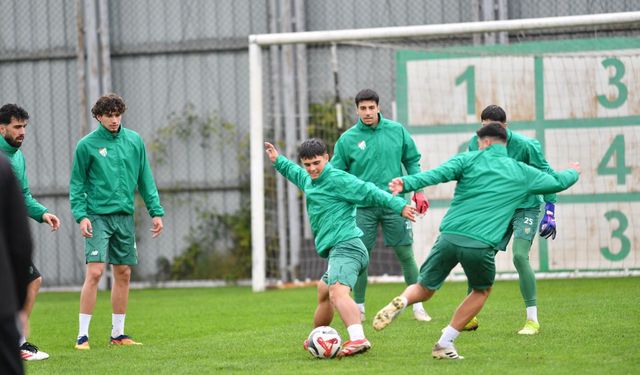 Bursaspor Fethiyespor maçına hazır