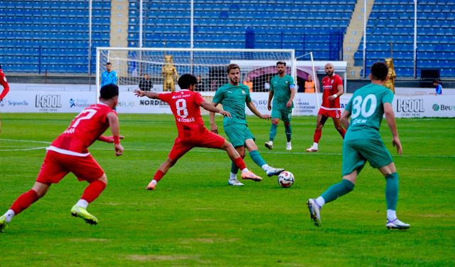 Bursa Nilüfer Futbol A.Ş. deplasmanda kaybetti