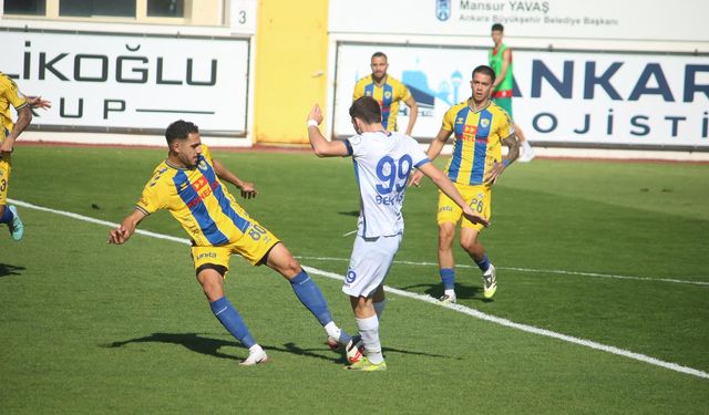 Yıldırımspor Ankara’da direndi 1 puanla döndü
