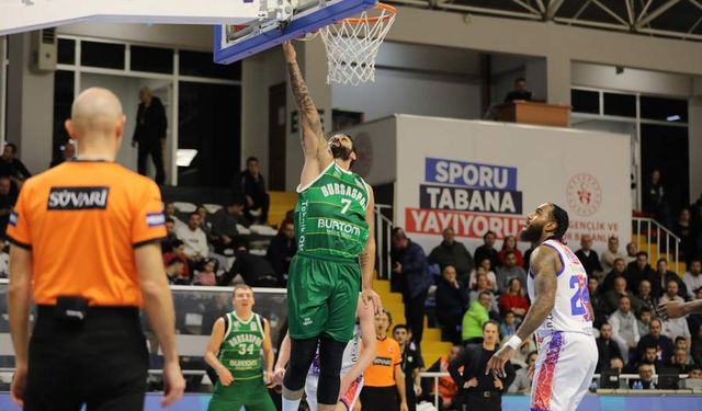 Bursaspor Basketbol son saniyelerde kaybetti