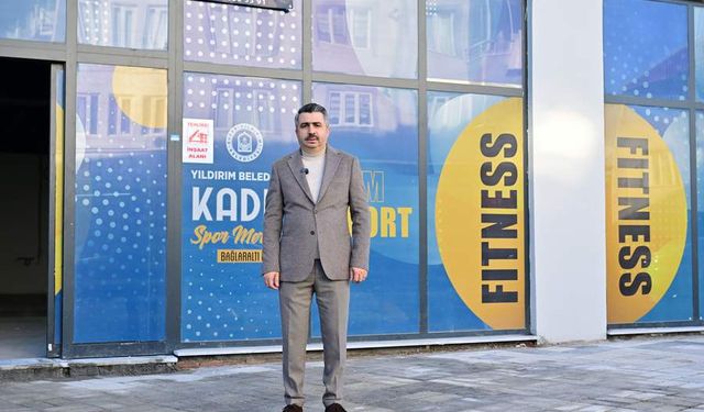 Yıldırım’da kadınlara yeni spor merkezi geliyor