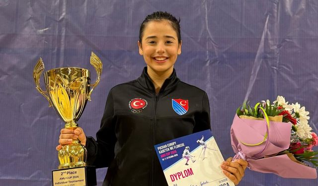 Elvin Günışık Avrupa’da gümüş madalya kazandı