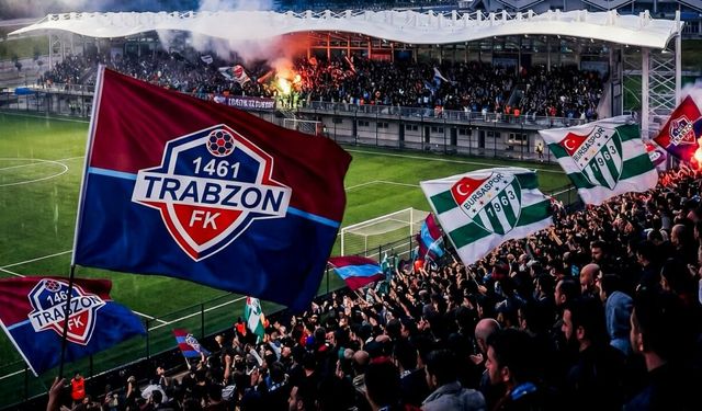 Bursaspor taraftarına Trabzon’dan güzel haber