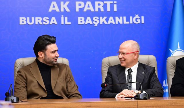 AK Parti Bursa İl Başkanlığında Bursaspor buluşması