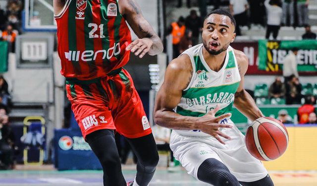 Bursaspor Basketbol son nefeste kazandı