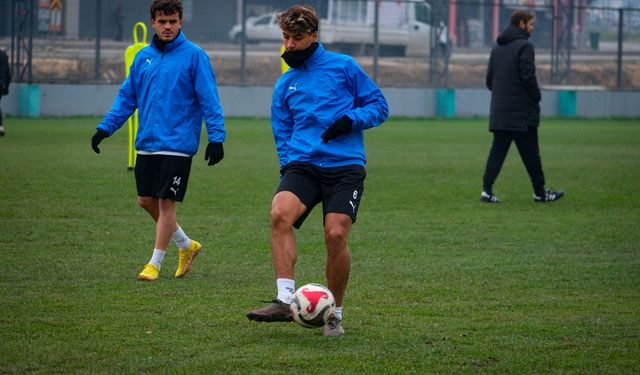 Bursa Nilüfer FK Etimesgut maçı hazırlıklarını sürdürdü