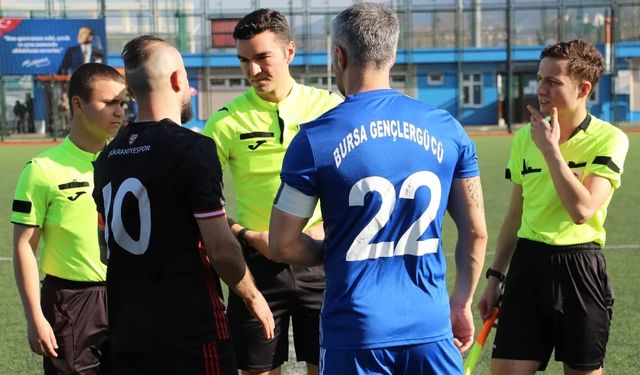 Bursa Gençlergücü Şükraniyespor maçında gol çıkmadı