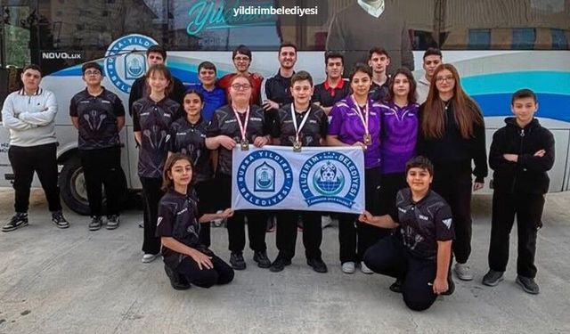 Yıldırım Belediyespor dartta Türkiye şampiyonu çıkardı