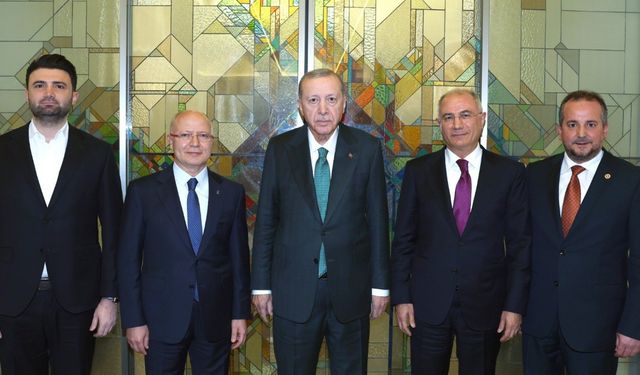 Enes Çelik’ten Cumhurbaşkanı ziyareti