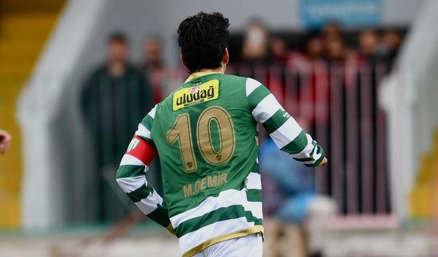 Bursaspor'da Muhammet Demir dalya dedi