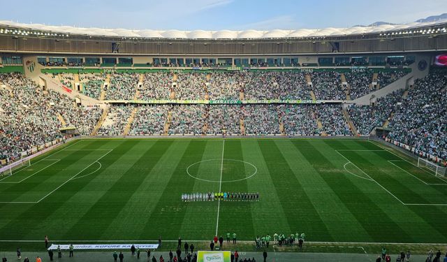 Bursaspor Kırklarelispor maçı kapalı gişe oynandı