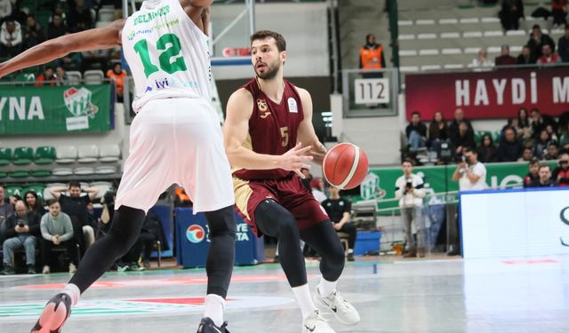 Bursaspor Basketbol evinde Trabzonspor’a mağlup oldu