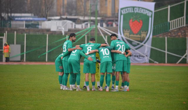 Kestel Çilek Spor evinde Edirnespor ile yenişemedi