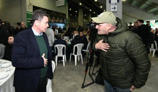 Erkan Aydın Bursaspor iftarında konuştu