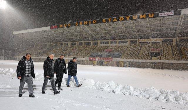 Muşspor Bursaspor maçı oynanacak mı?