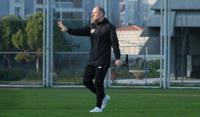 Bursaspor Muşspor maçı hazırlıklarını sürdürdü