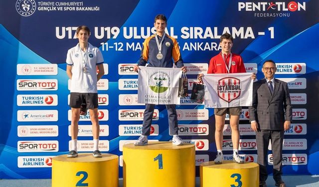 Semih Eren Kurtaran Türkiye ikincisi oldu