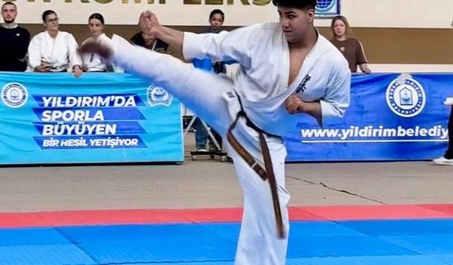 Yıldırım Balkan karate şampiyonasına ev sahipliği yaptı