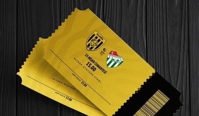 Aliağa FK - Bursaspor maçı biletleri satışta