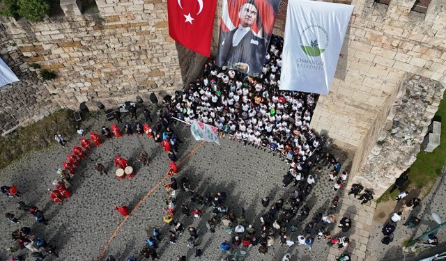 Osmangazi’de tarihi kent koşusuna yoğun ilgi
