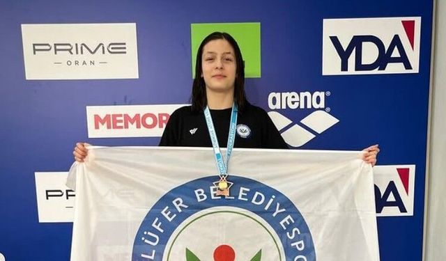 Nilüfer Belediyesporlu yüzücülerden Türkiye dereceleri