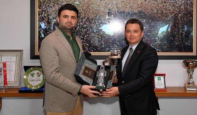 Erkan Aydın'dan Enes Çelik'e Özlüce'de ziyaret