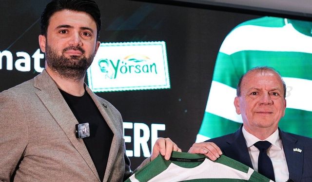 Bursaspor'un forma göğüs sponsoru YÖRSAN