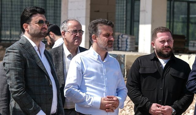Başkan Vekili Şahin Biba ve Başkan Enes Çelik Özlüce Tesisleri’ni gezdi