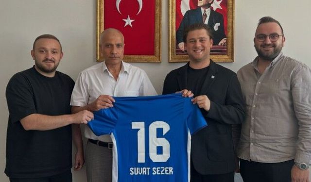 Bursa Yıldırım FK’dan İl Emniyet Müdür Yardımcısı Suvat Sezer’e ziyaret