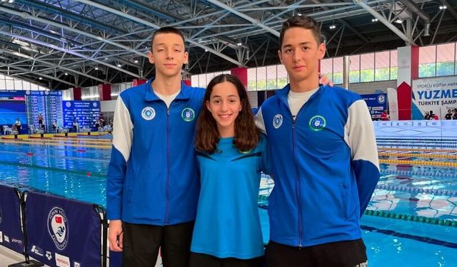 Bursalı sporcu Kaan Koçuk yüzmede Türkiye şampiyonu oldu