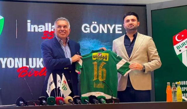 Bursaspor'un ulaşım sponsoru İnallar Otomotiv oldu