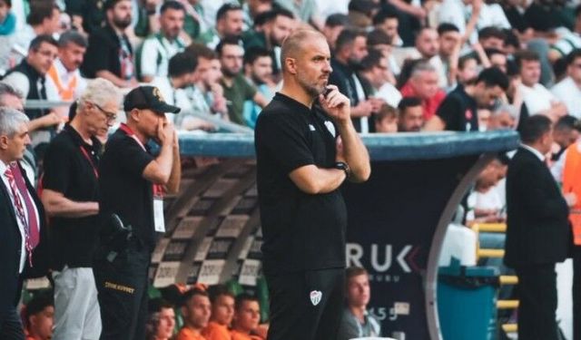 Bursaspor'da Mustafa Er'den sert özeleştiri