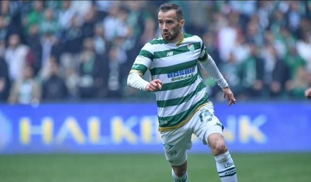 Bursaspor'da Talha Yünkuş'tan duygusal veda