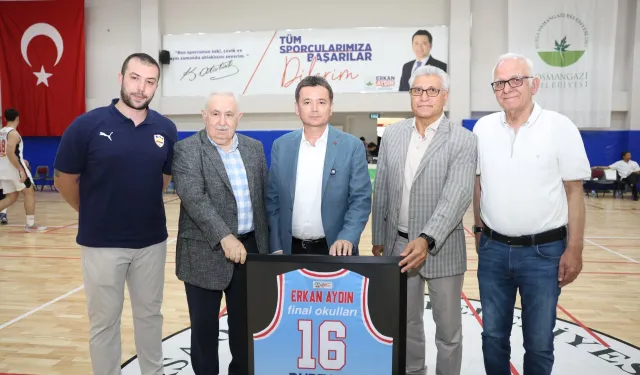 Erkan Aydın'dan basketbola tam destek