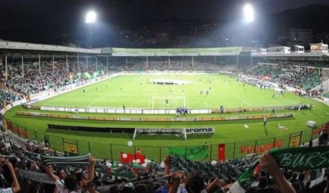 Bursaspor, saha olayları nedeniyle PFDK'ya sevk edildi