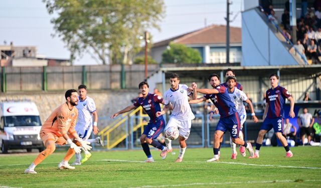 Karacabey Belediyespor galibiyeti 89’da kaçırdı