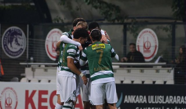 Bursaspor Ankara’da 4 golle kazandı: 4-2