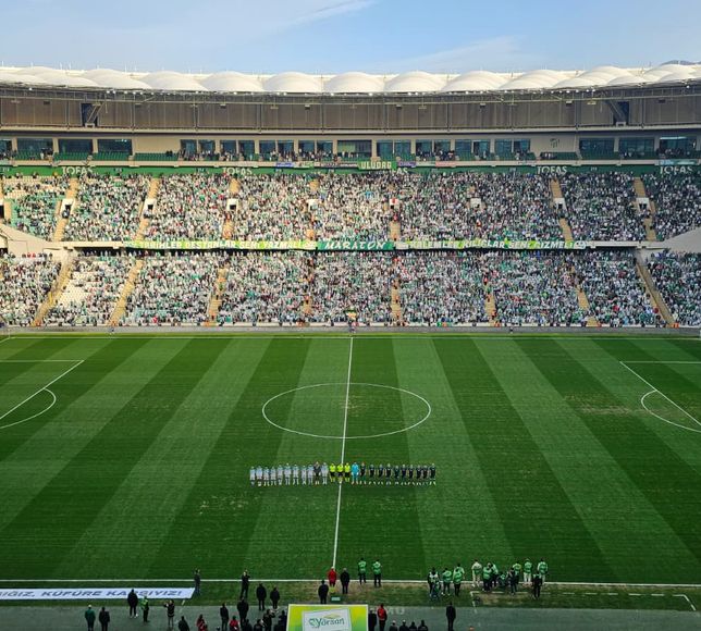 Bursaspor Kırklarelispor maçı kapalı gişe oynandı