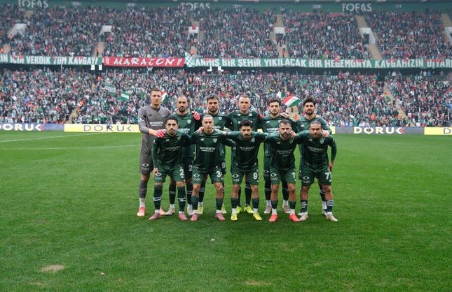 Bursaspor Aksaray maçı ilk 11’ler belli oldu